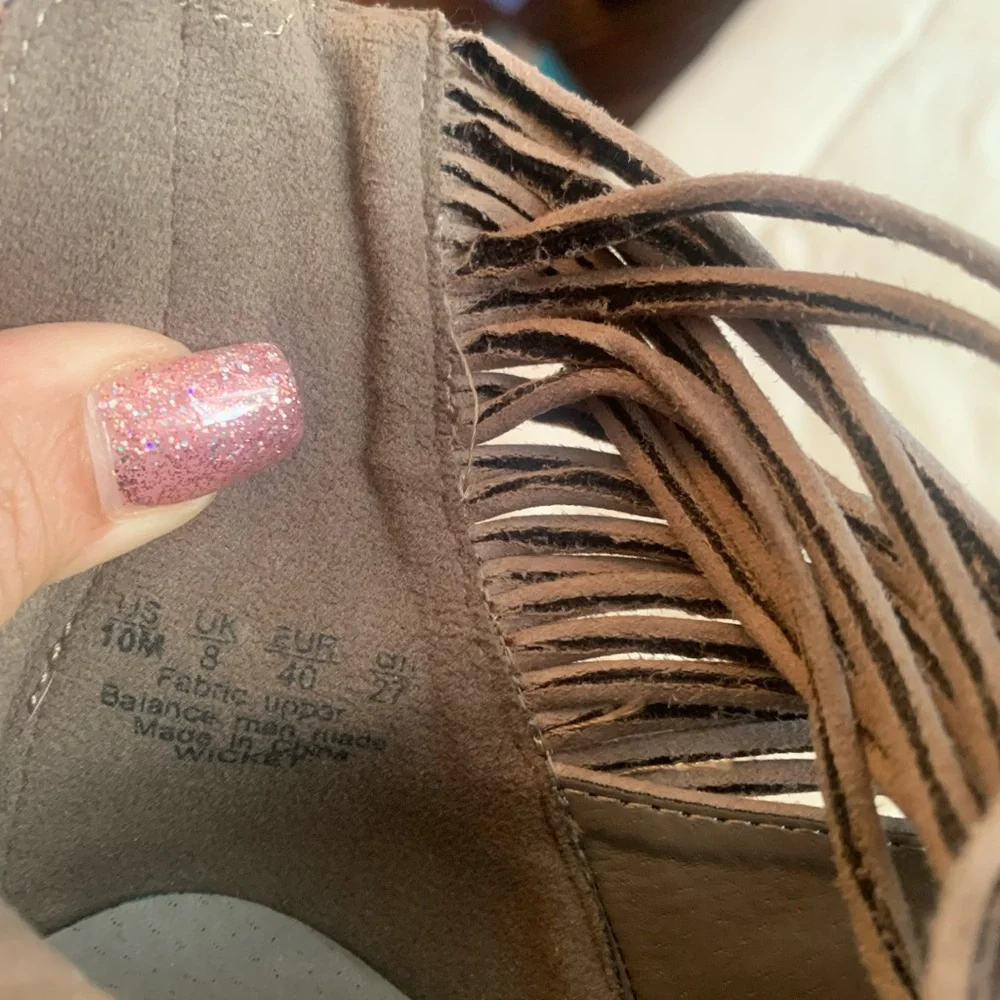 Fergalicious by Fergie Wicket Fringed Booties